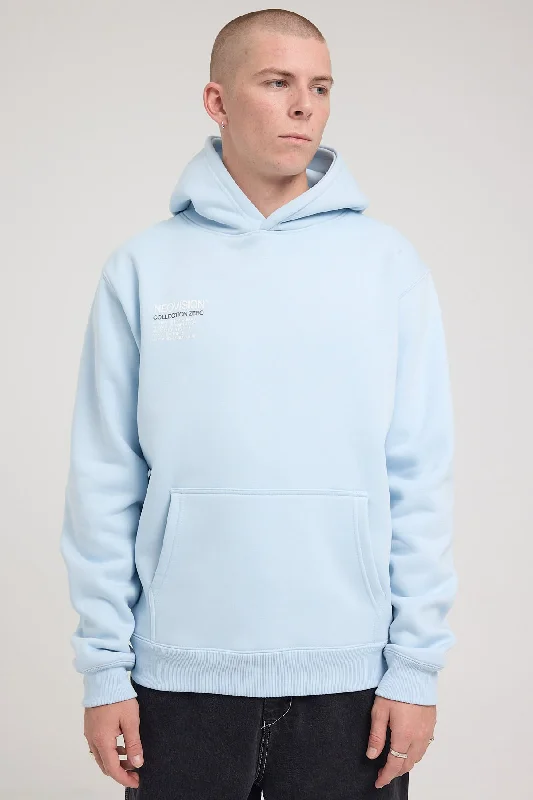 Neovision Curation Oversize Hoodie Blue