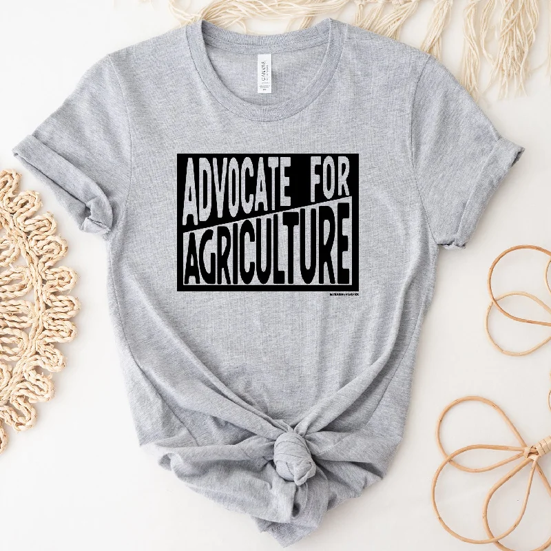 Block Advocate for Agriculture Black Ink T-Shirt (XS-4XL) - Multiple Colors!