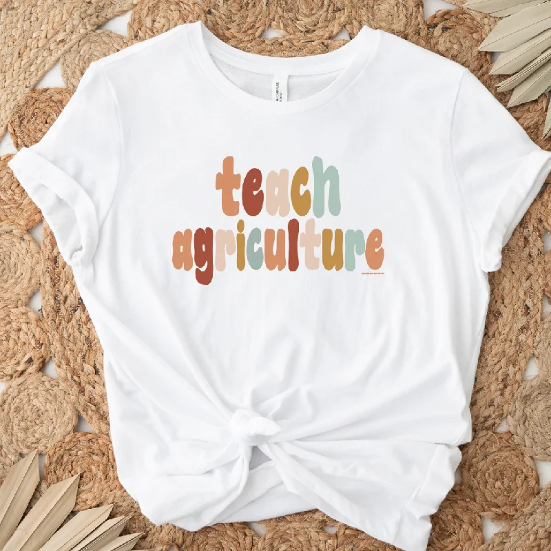 Boho Teach Agriculture T-Shirt (XS-4XL) - Multiple Colors!