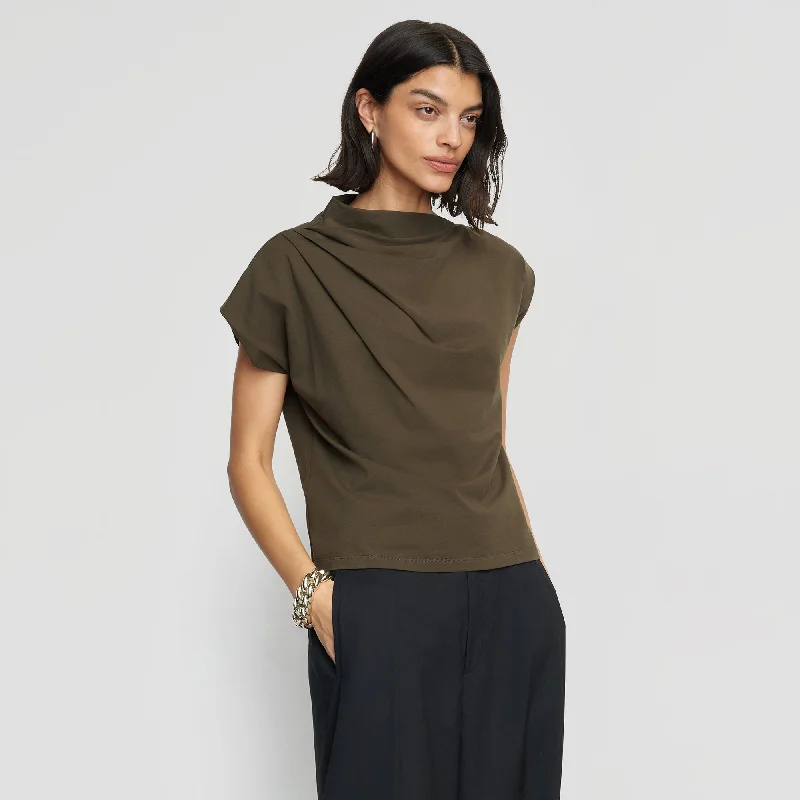 Kenny Asymmetric-Neck Tee