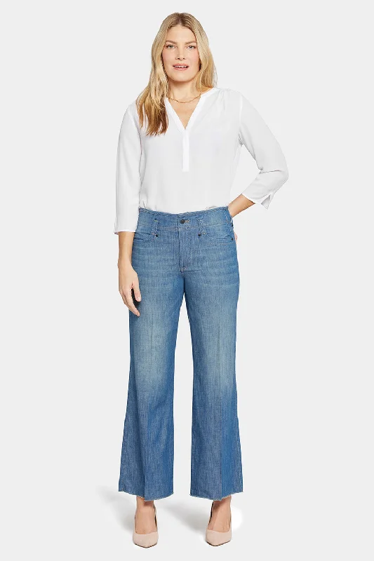 Teresa Wide Leg Jeans - Fantasy