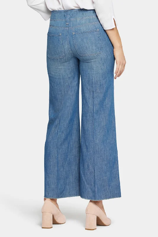 Teresa Wide Leg Jeans - Fantasy