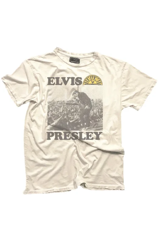 Women's Elvis Sun Records Tee In White