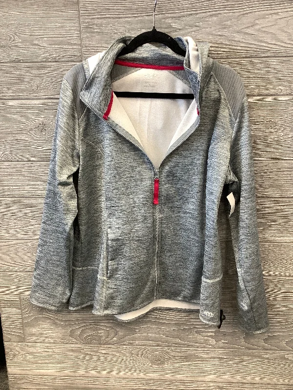 Athletic Sweatshirt Hoodie By Maurices In Grey, Size: Xl