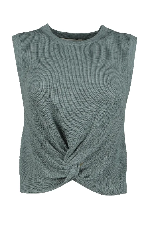 Bonita Crop Twist Sweater