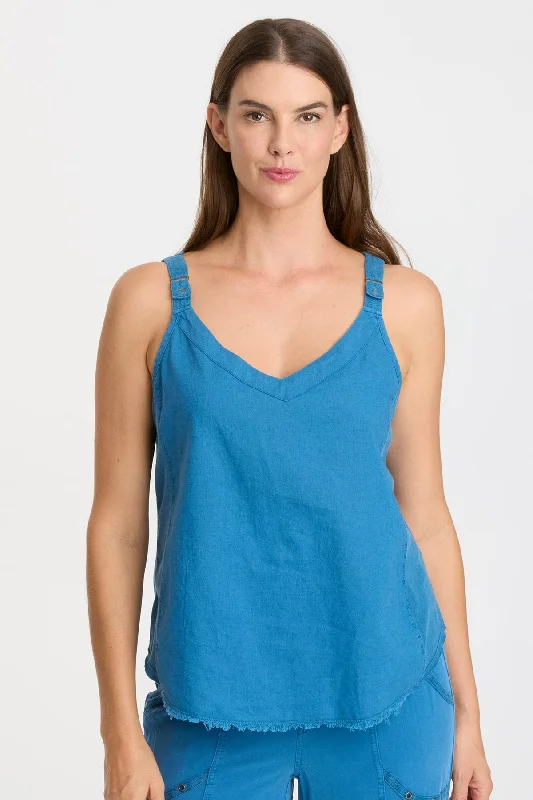 Linen Theroux Tank