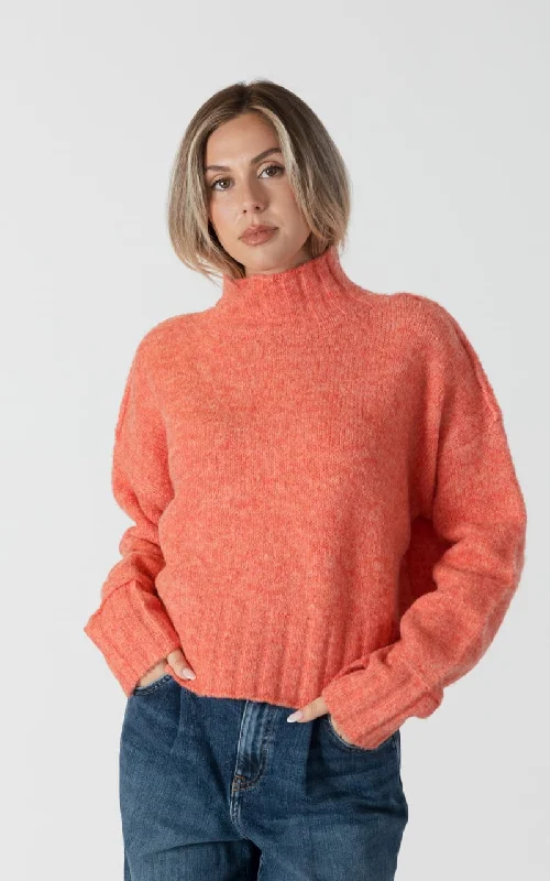 Lyla + Luxe- Calli Mockneck Sweater