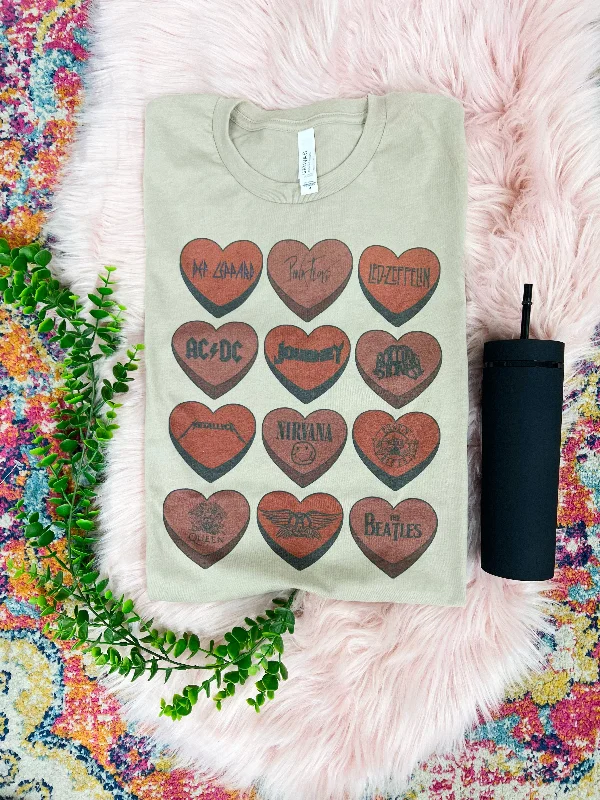 Rocker Candy Hearts tee