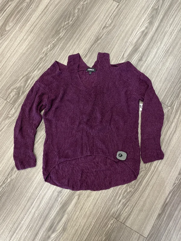 Sweater By Express In Purple, Size: S