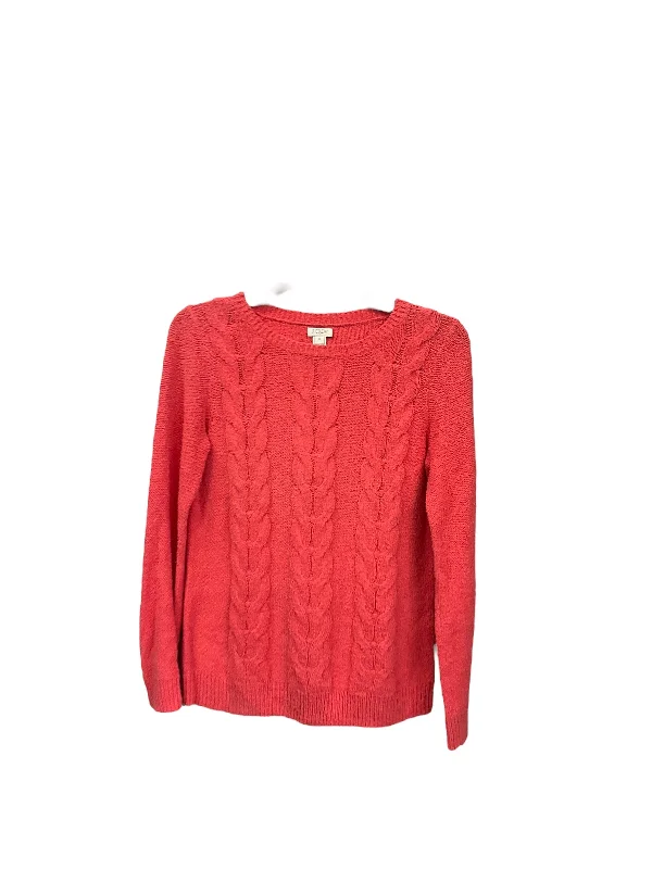 Sweater By J Crew In Coral, Size: Xs