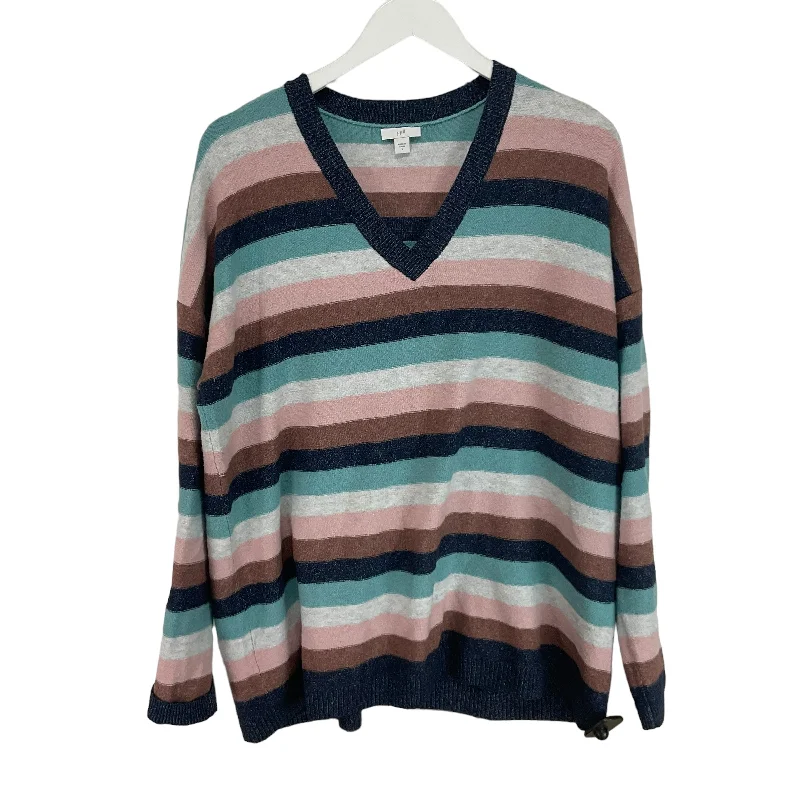 Sweater By J. Jill In Striped Pattern, Size: L