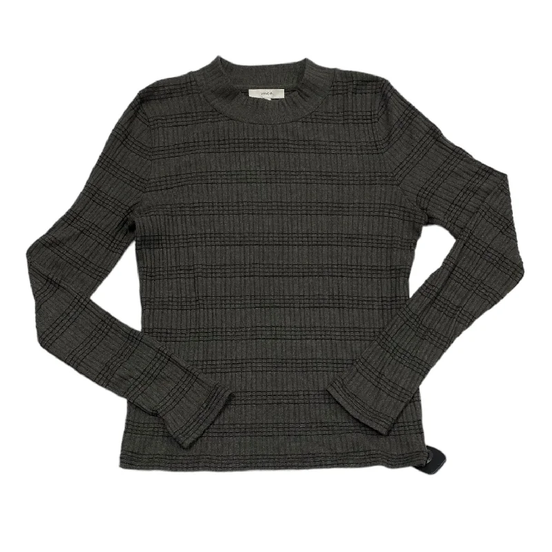 Sweater By Vince In Black & Green, Size: L