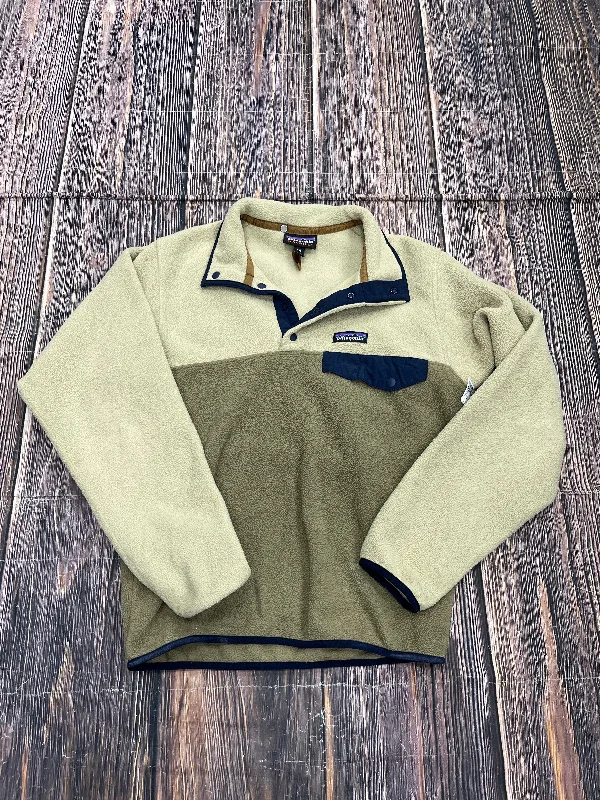 Sweatshirt Collar By Patagonia In Tan, Size: Xxs