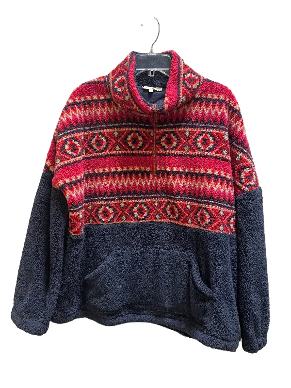 Sweatshirt Crewneck By Entro In Navy, Size: L