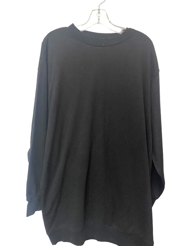 Sweatshirt Crewneck By H&m In Black, Size: Xl