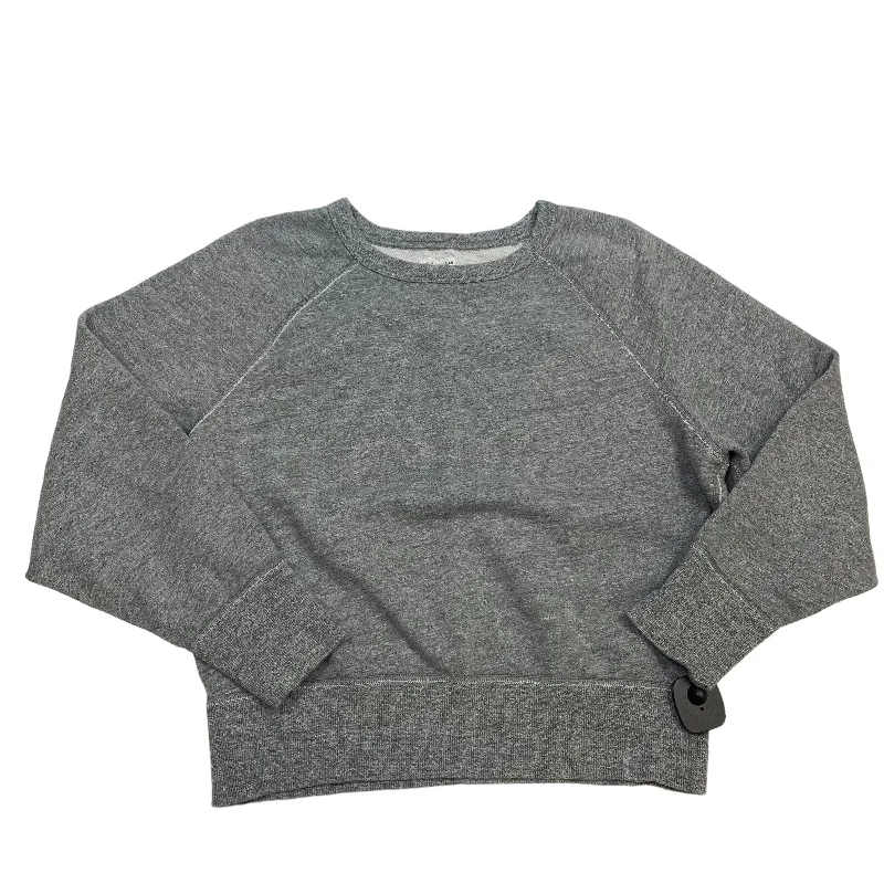 Sweatshirt Crewneck By Rag And Bone In Grey, Size: S