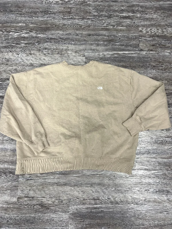 Sweatshirt Crewneck By The North Face In Tan, Size: L