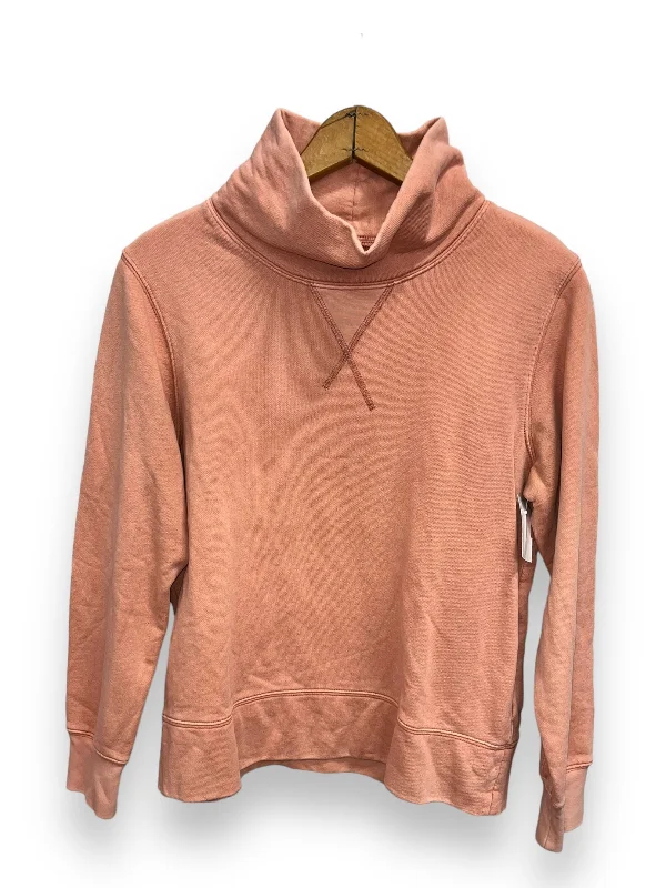 Top Long Sleeve Fleece Pullover By Madewell  Size: S