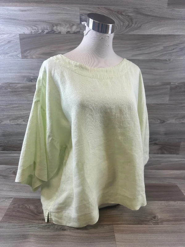 Top Short Sleeve By Pure Jill In Yellow, Size: S