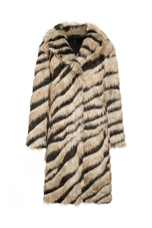 Bengal Kiss Coat | Tiger Stripe