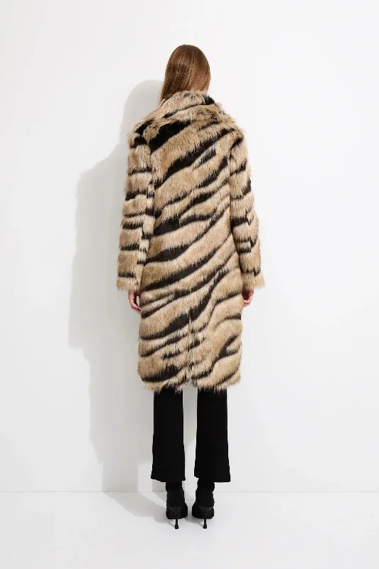 Bengal Kiss Coat | Tiger Stripe