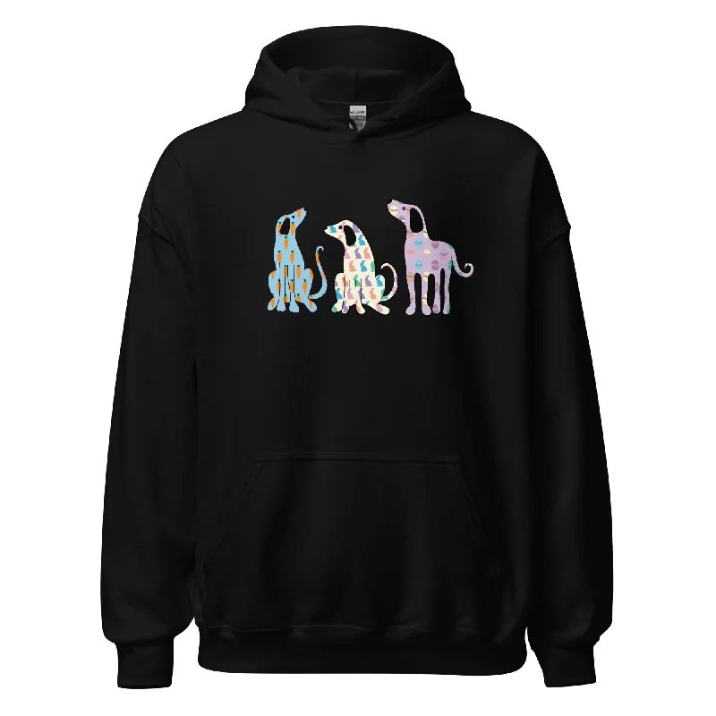 Whimsy Easter Dogs Hoodie