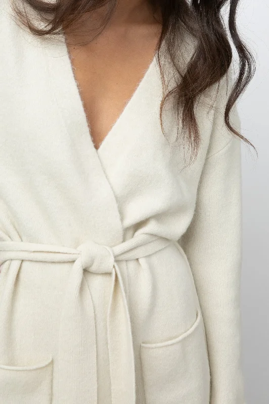 ANSEL ROBE - OFF WHITE