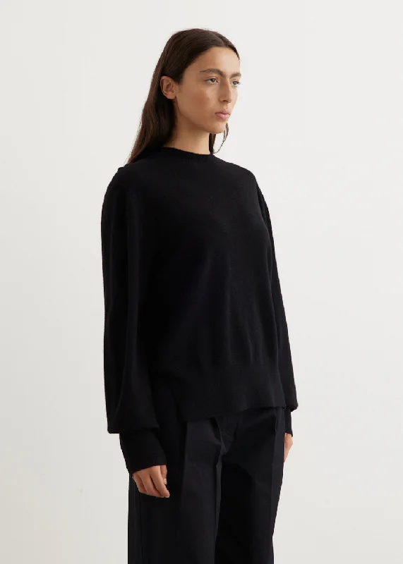 Crew-Neck Cashmere Knit