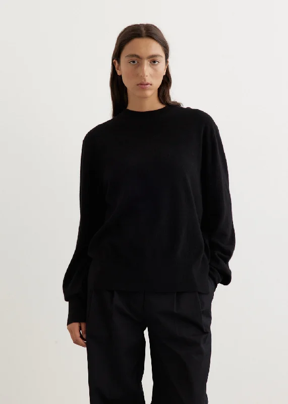 Crew-Neck Cashmere Knit