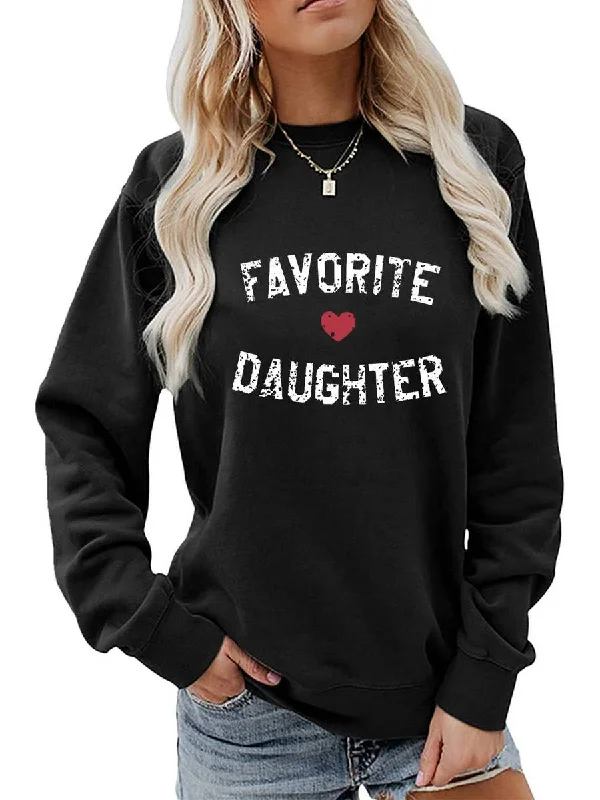 Black Favorite Daughter Sweatshirt