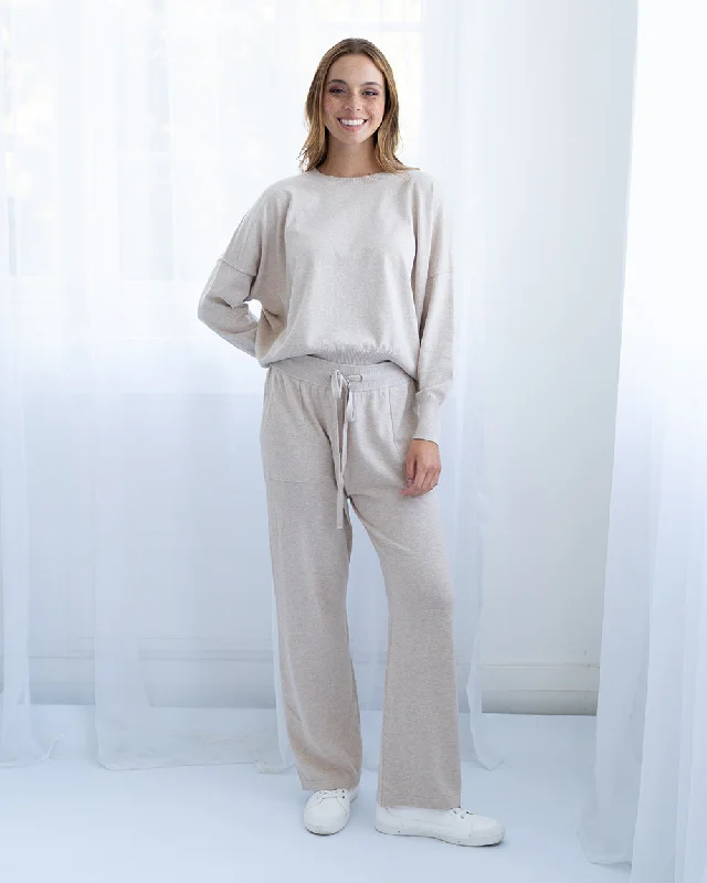 Kelsey Lounge Pant - Sandstone