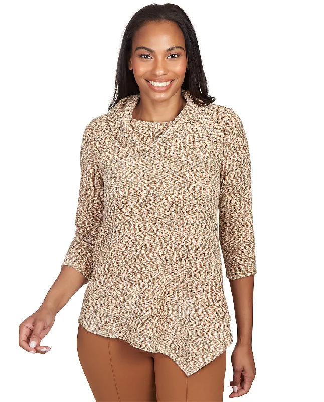 Ruby Road Spot-On Chenille Knit Top