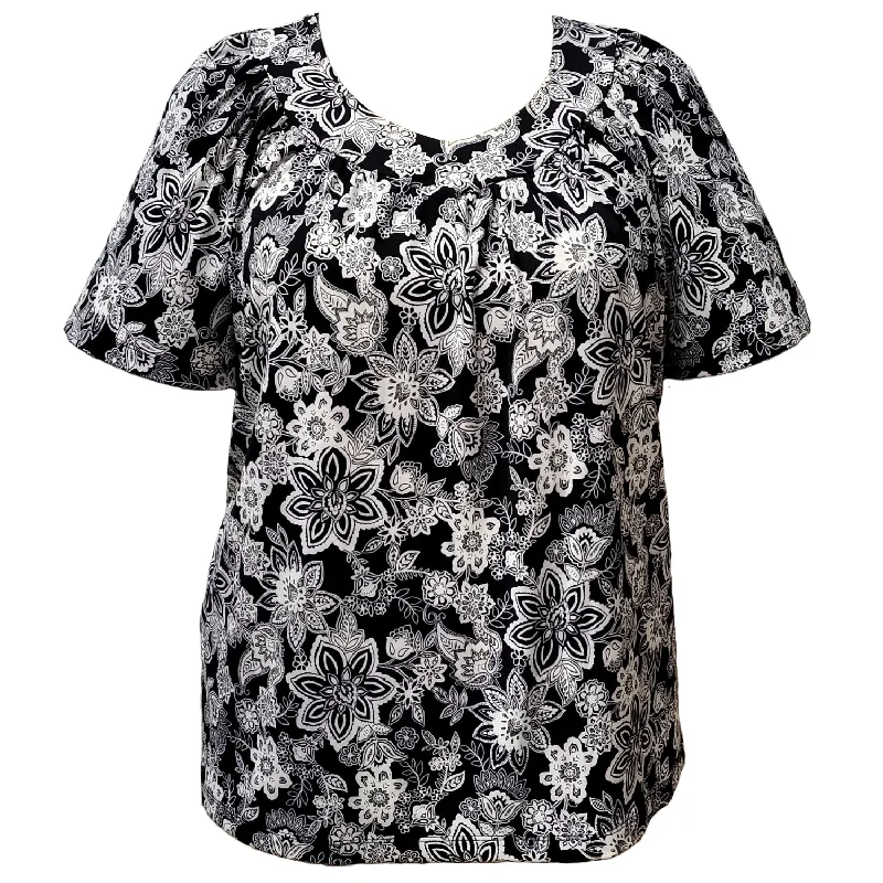 0x / Black & Ivory Floral