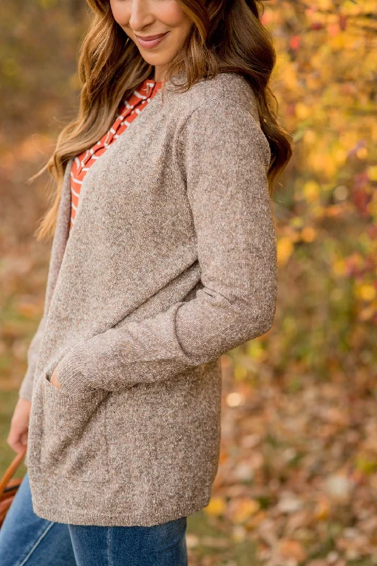 So Soft Marled Pocket Cardigan